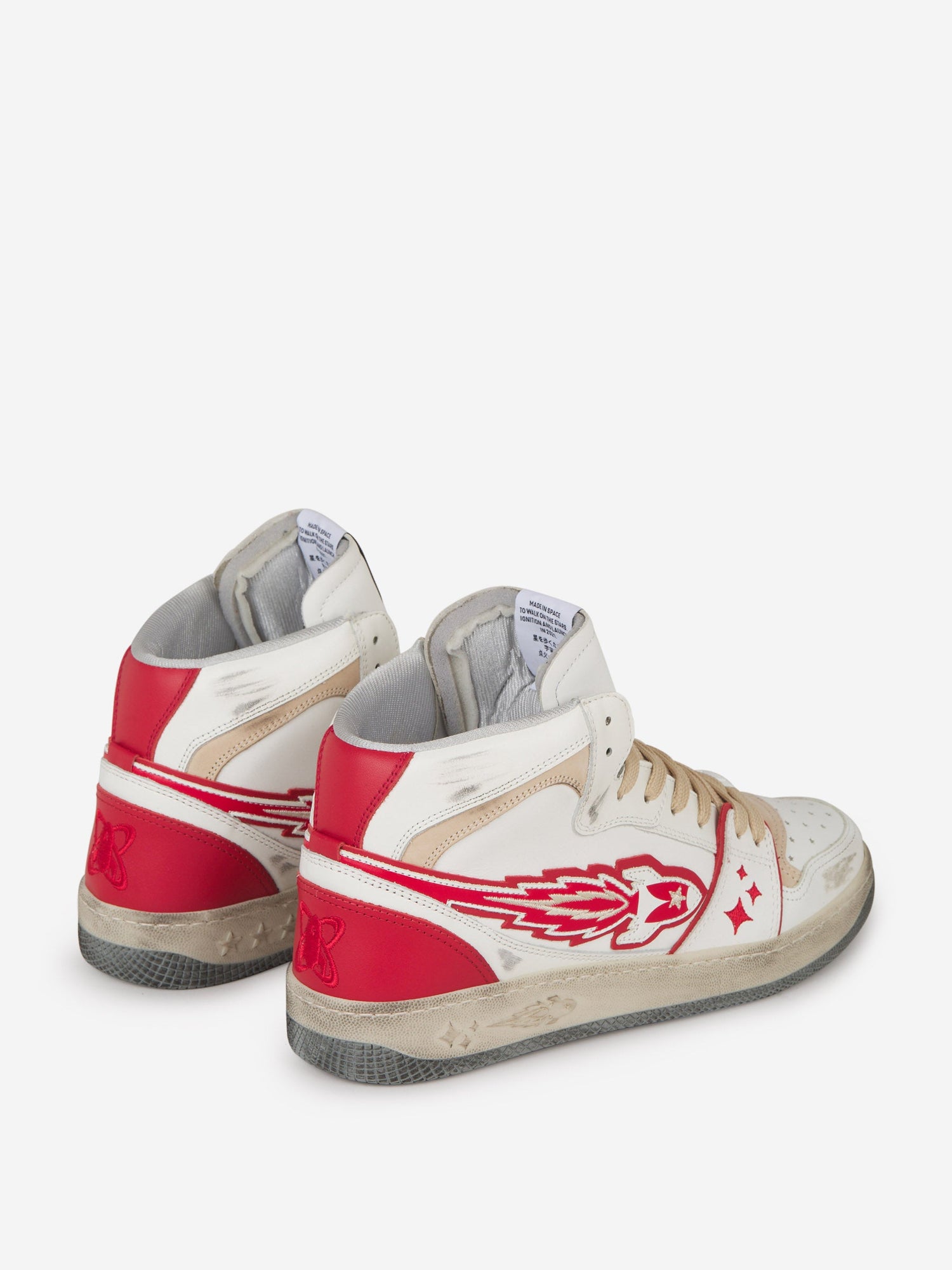 Outlet online Enterprise Japan Hombre Sneakers Egg Rocket Mid color Blanco sku 616-002514 01 - Foto 3