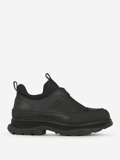 Outlet online Alexander McQueen Hombre Sneakers Suela Cuero color Negro sku 616-002525 01 - Foto 1
