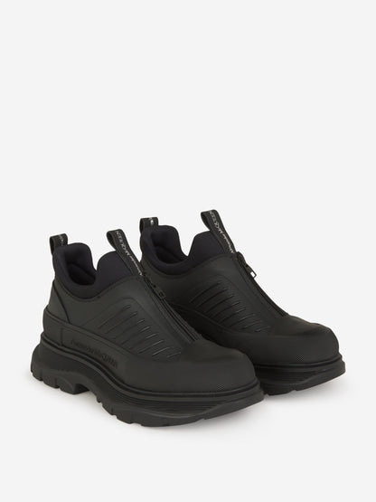 Outlet online Alexander McQueen Hombre Sneakers Suela Cuero color Negro sku 616-002525 01 - Foto 2