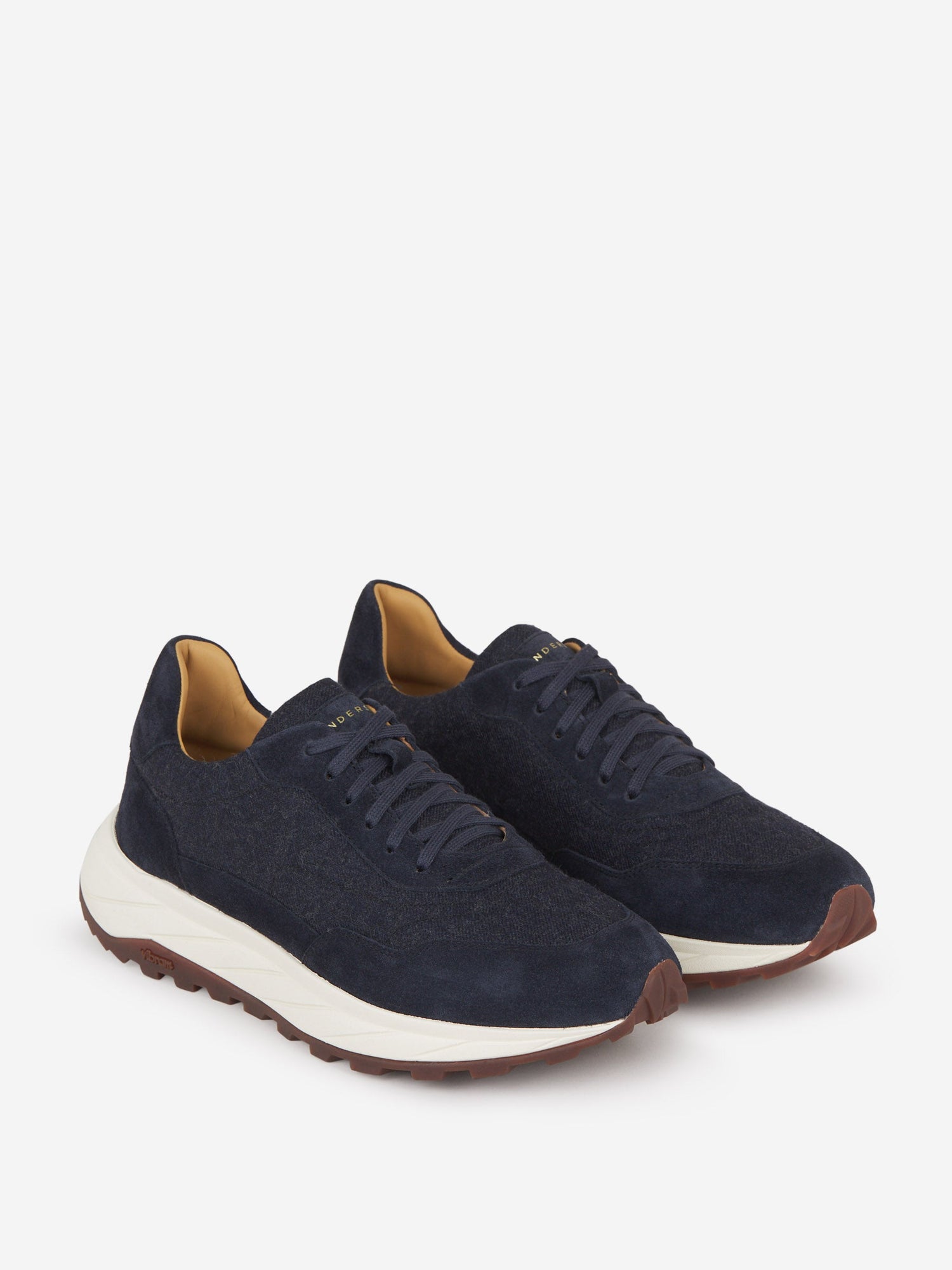 Outlet online Henderson Baracco Hombre Sneakers Piel Ante color Azul Noche sku 616-002539 02 - Foto 2