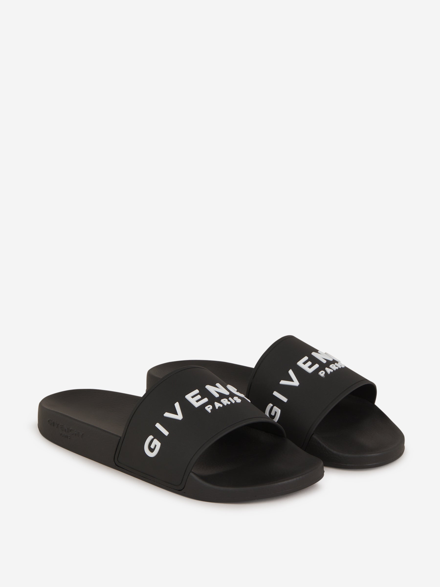 Givenchy Sandalias Logo Paris color Negro sku 617-000035 01 - Foto 2