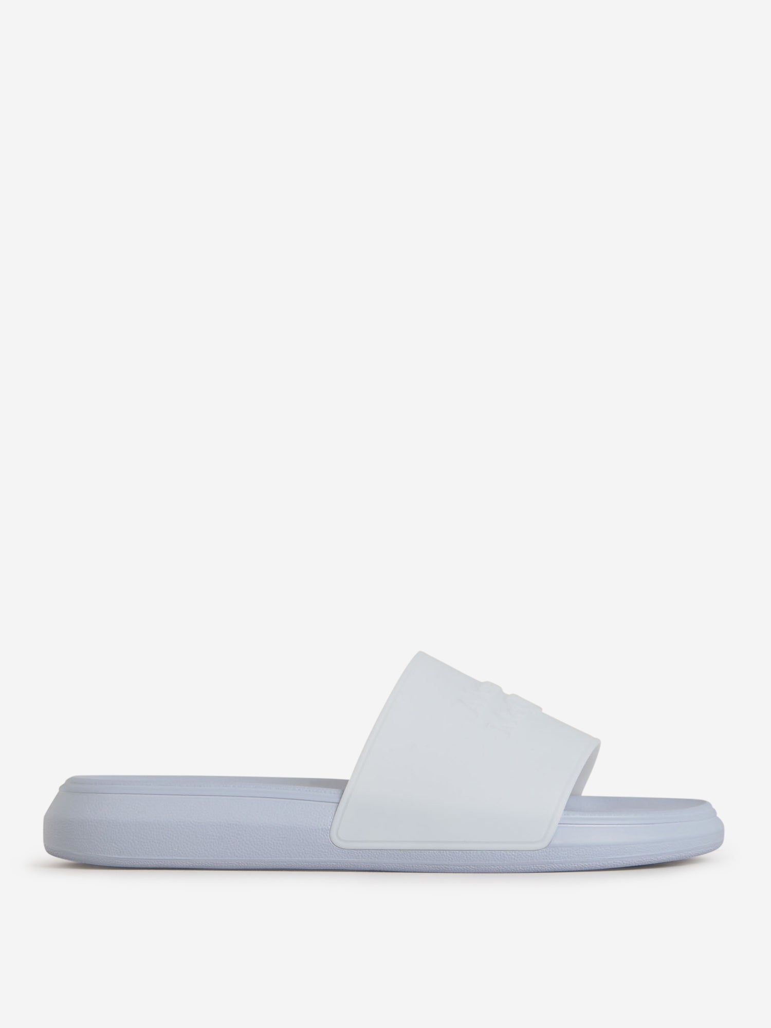 Outlet online Alexander McQueen Hombre Sandalias Pool Logo Tonal color Azul Cielo sku 617-000045 01 - Foto 1