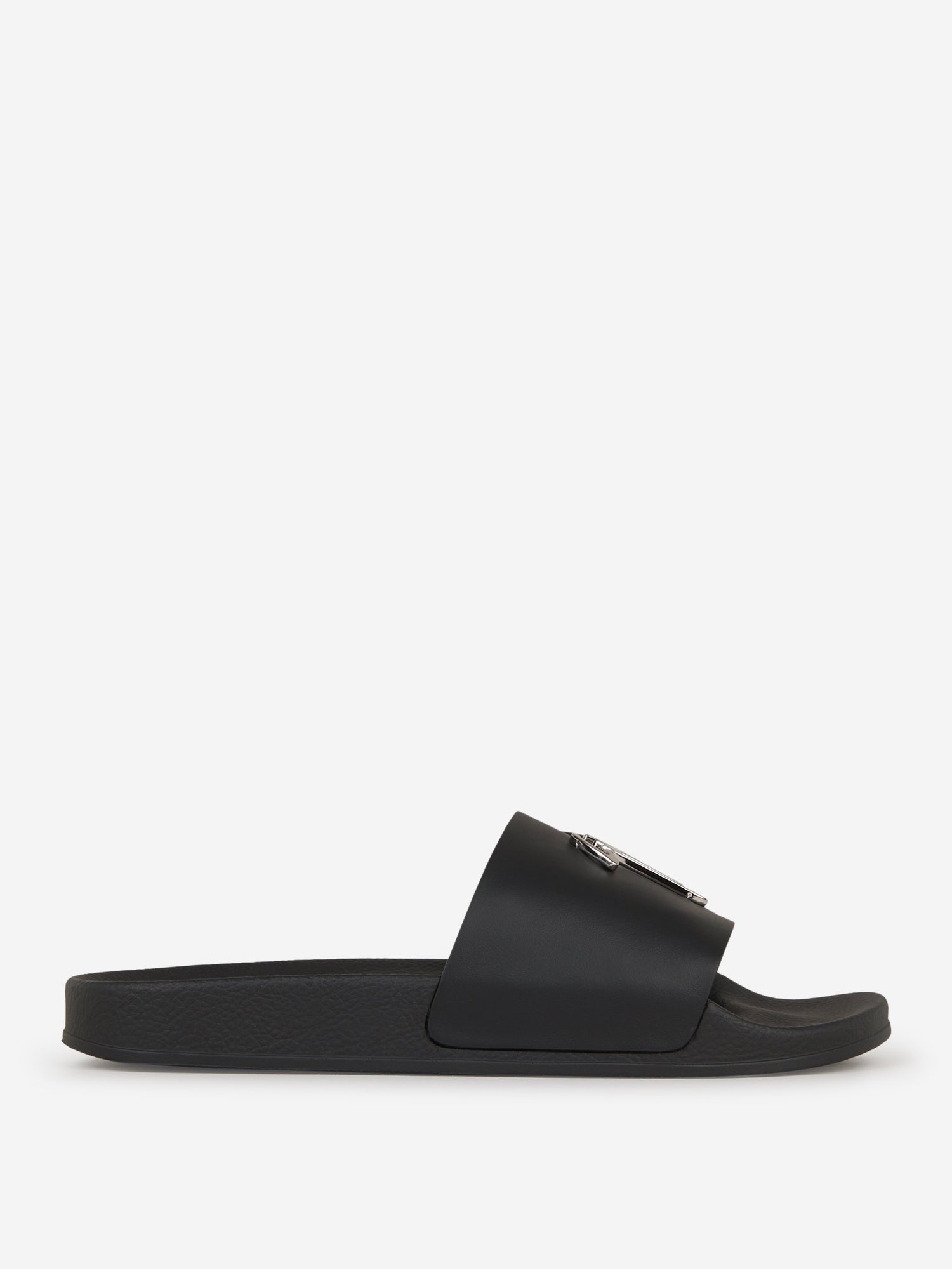Outlet online Giuseppe Zanotti Hombre Sandalias Brett Logo color Negro sku 617-000061 02 - Foto 1