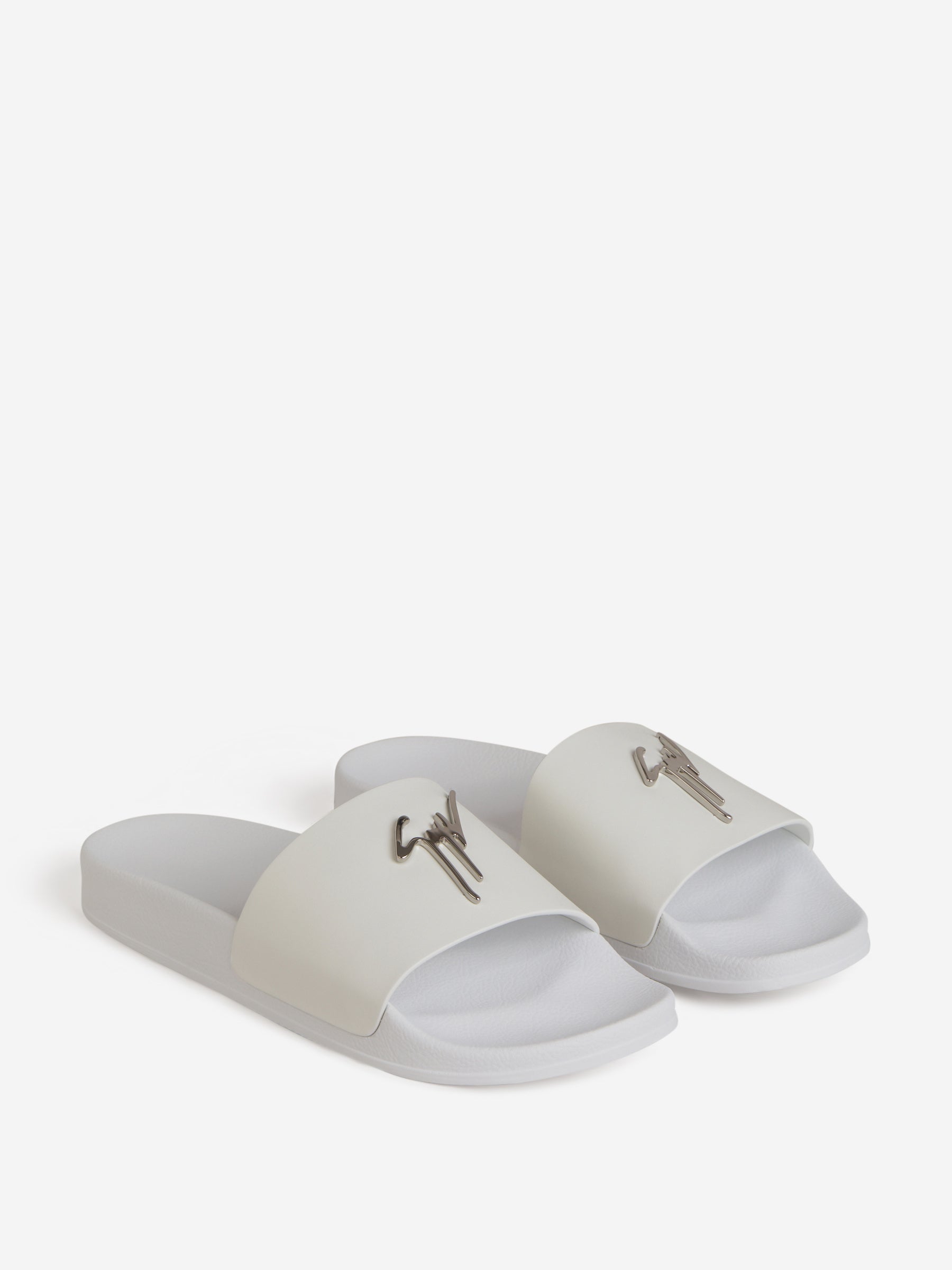 Outlet online Giuseppe Zanotti Hombre Sandalias Brett Logo color Negro sku 617-000061 02 - Foto 6