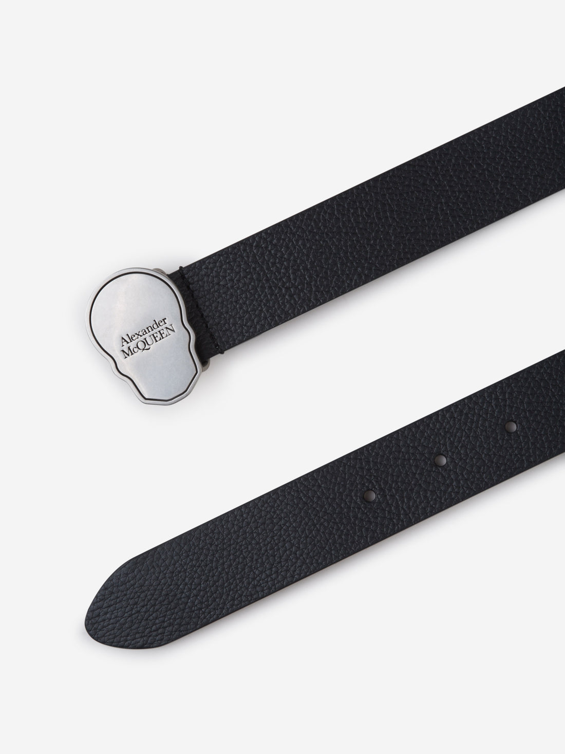 Alexander McQueen Cinturón Skull Piel color Negro sku 622-001070 00 - Foto 2
