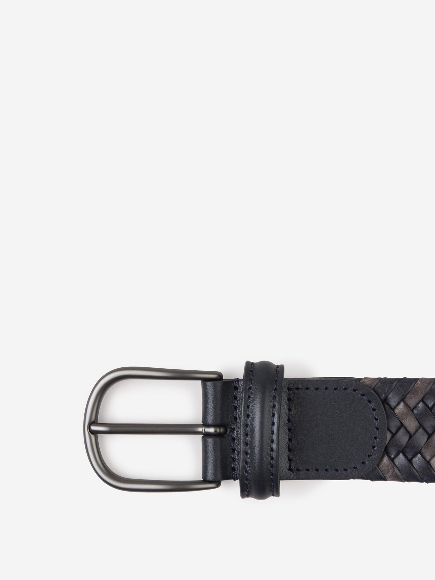 Santa Eulalia Cinturón Trenzado Piel color Negro sku 622-001111 03 - Foto 4