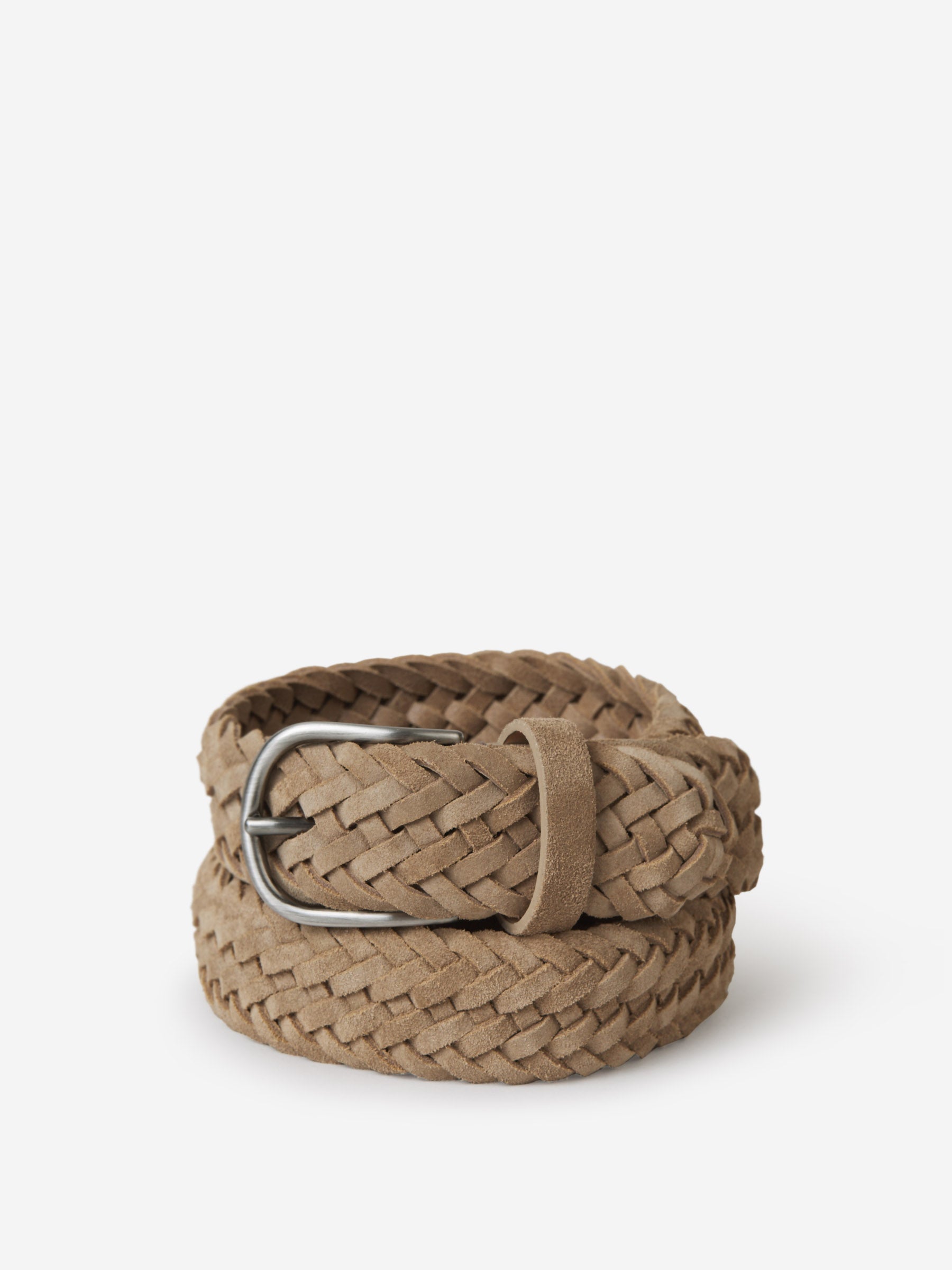 Santa Eulalia Cinturón Trenzado Ante color Arena sku 622-001161 03 - Foto 1