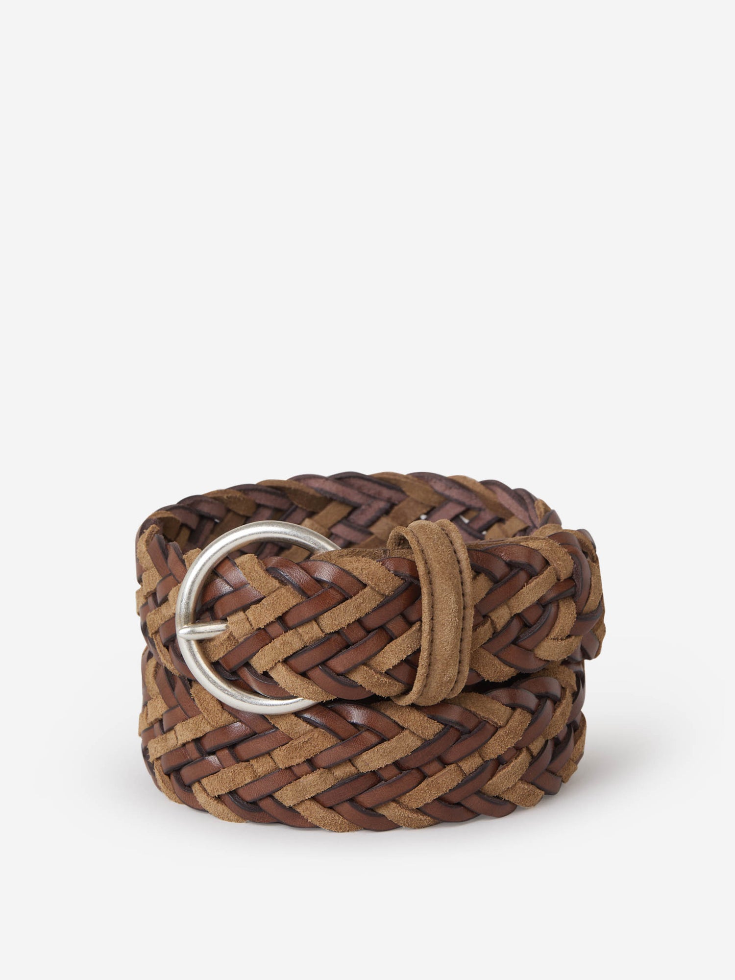 Santa Eulalia Cinturón Trenzado Piel color Caramelo sku 622-001164 01 - Foto 1