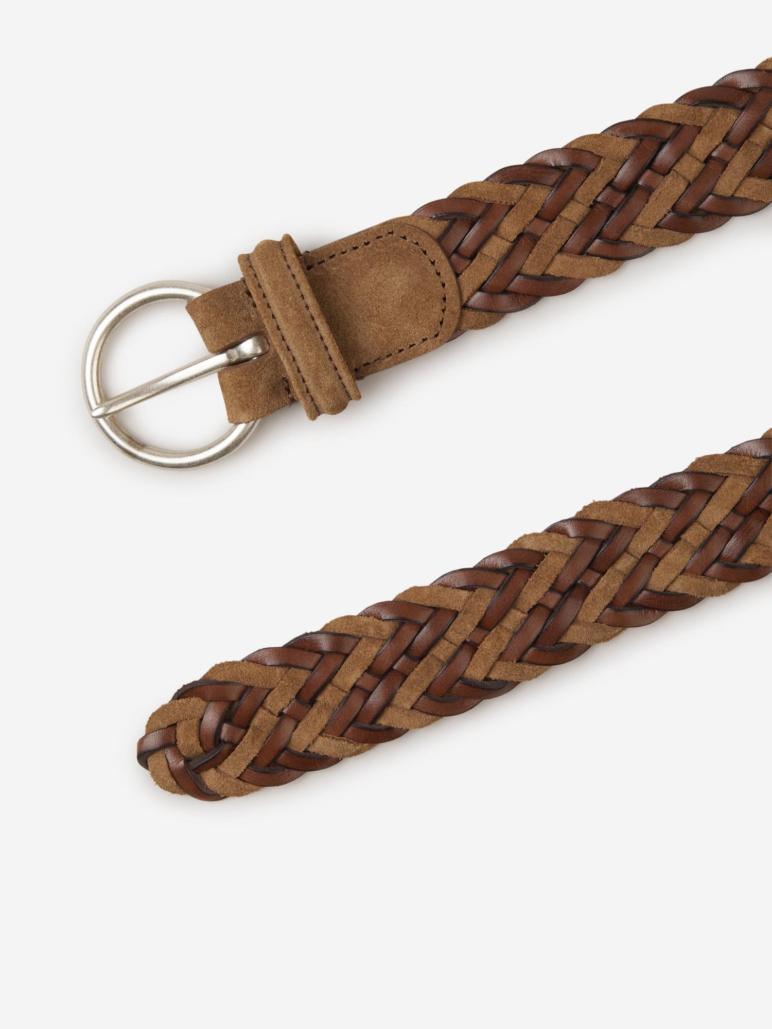 Santa Eulalia Cinturón Trenzado Piel color Caramelo sku 622-001164 01 - Foto 2