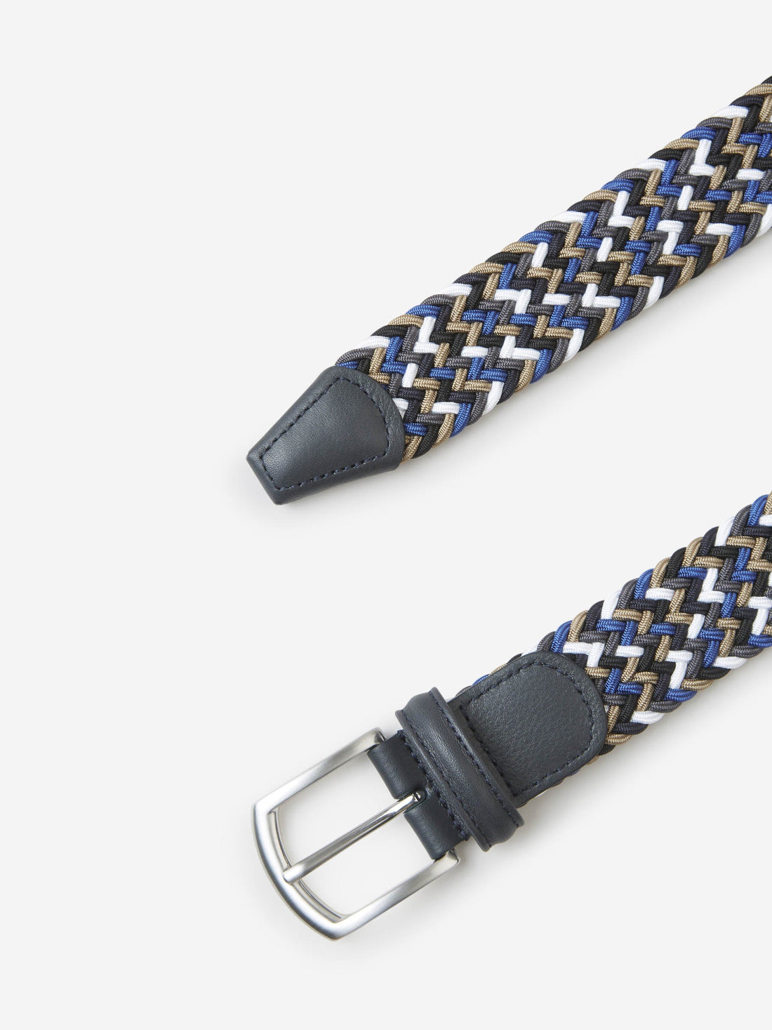 Santa Eulalia Cinturón Trenzado color Azul Noche sku 622-001167 02 - Foto 2