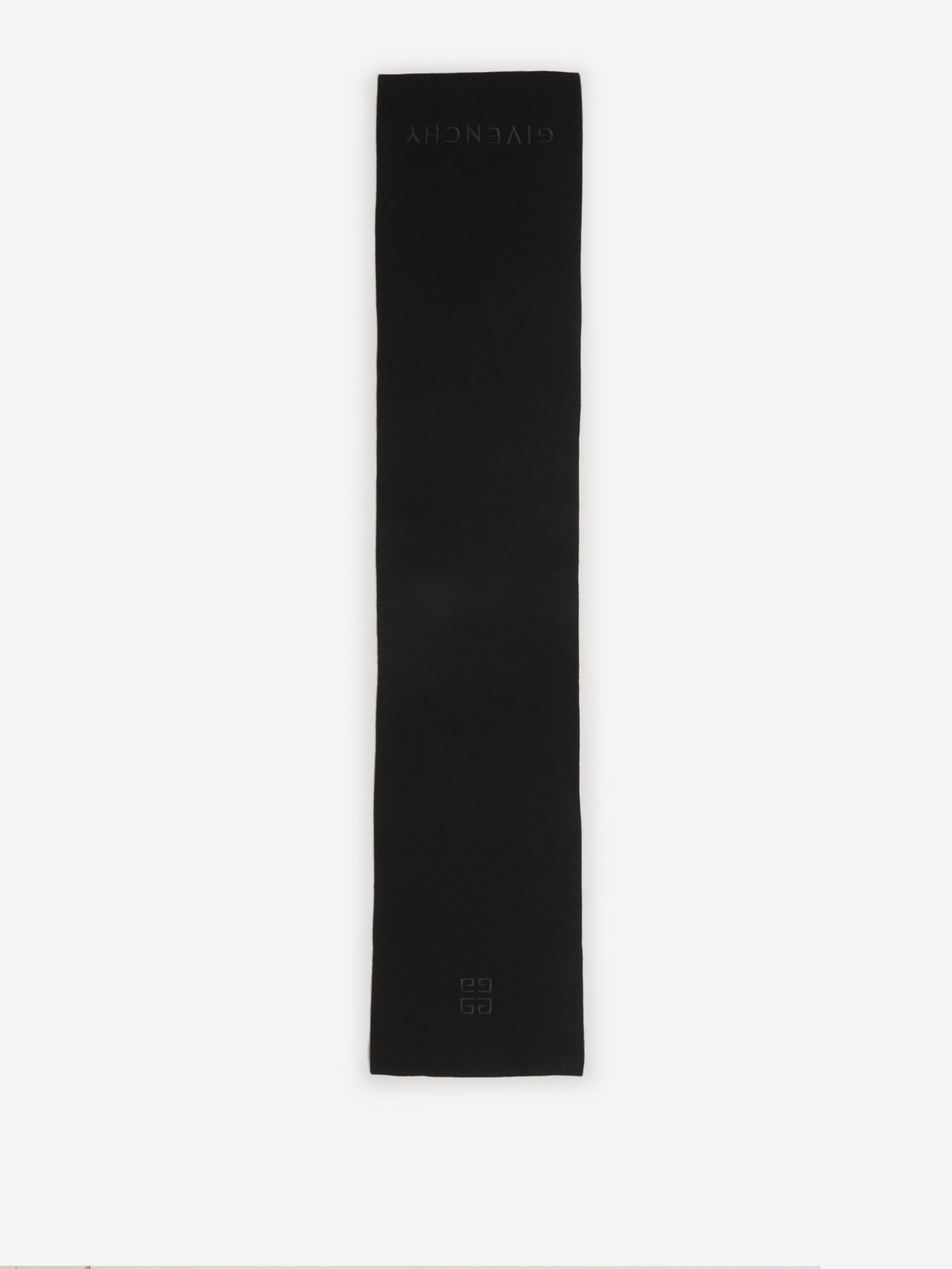 Givenchy Bufanda Logo Lana color Negro sku 630-001312 02 - Foto 2