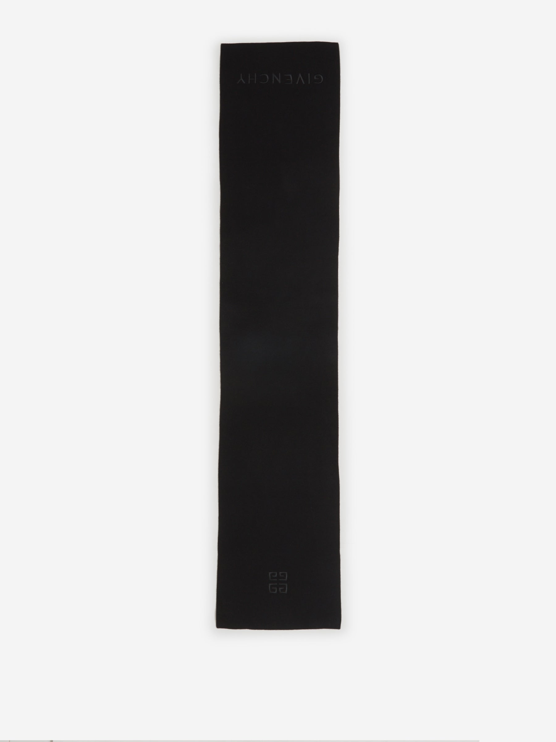 Givenchy Bufanda Logo Lana color Negro sku 630-001312 02 - Foto 2