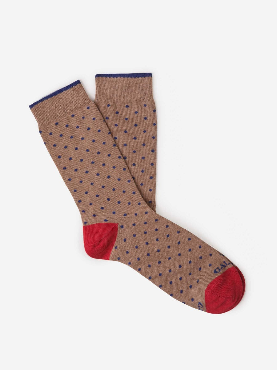 Gallo Calcetines Motivo Geométrico color Beis sku 641-000173 04 - Foto 2