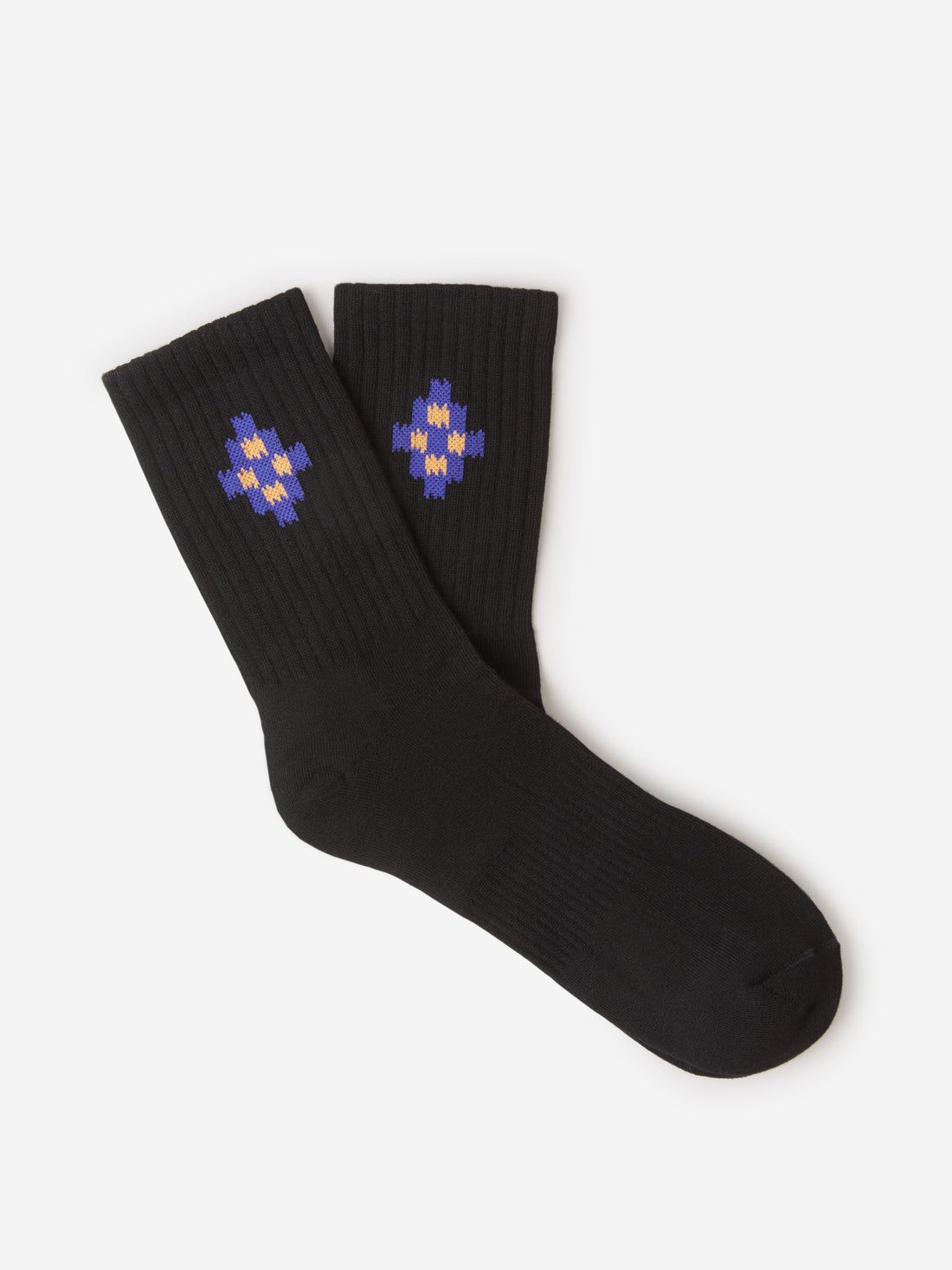 Marcelo Burlon Calcetines Cortos Cross color Azul Real sku 641-000179 01 - Foto 1