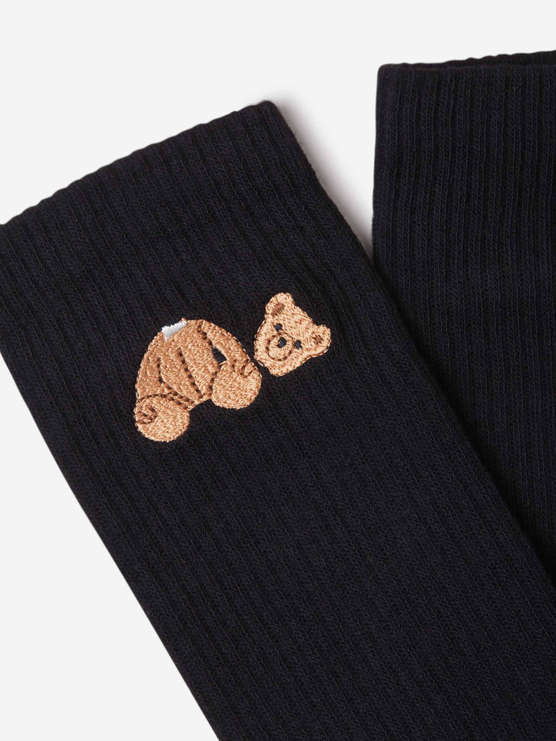 Palm Angels Calcetines Logo Canalé color Negro sku 642-000341 01 - Foto 2
