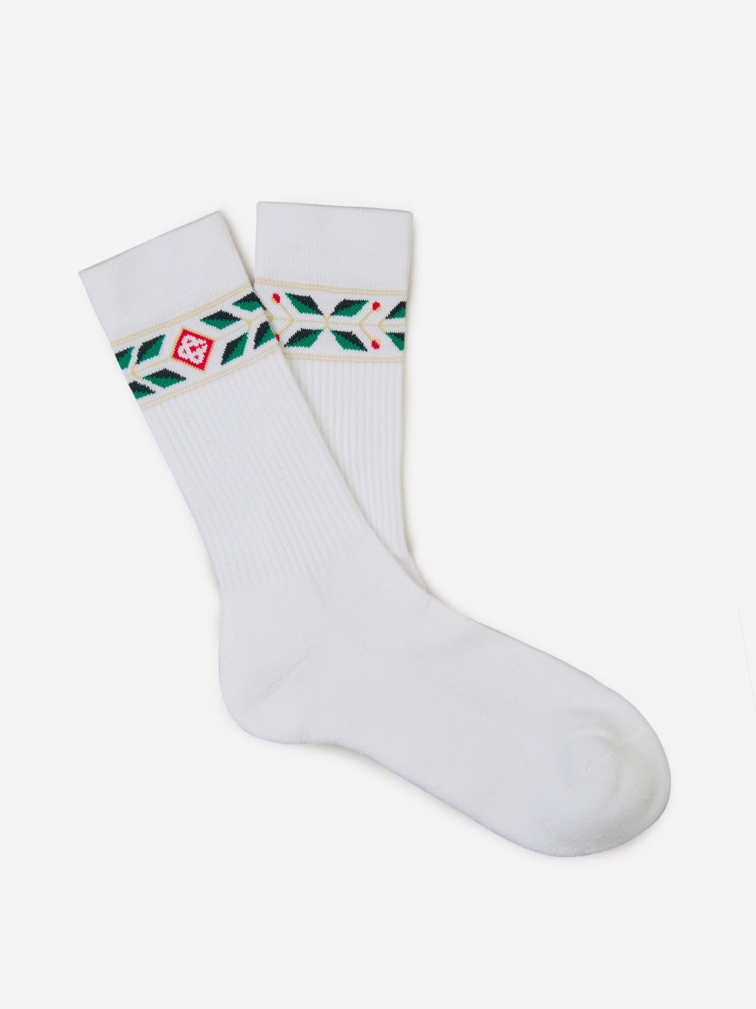 Casablanca Calcetines Logo Jacquard color Blanco sku 642-000442 01 - Foto 1