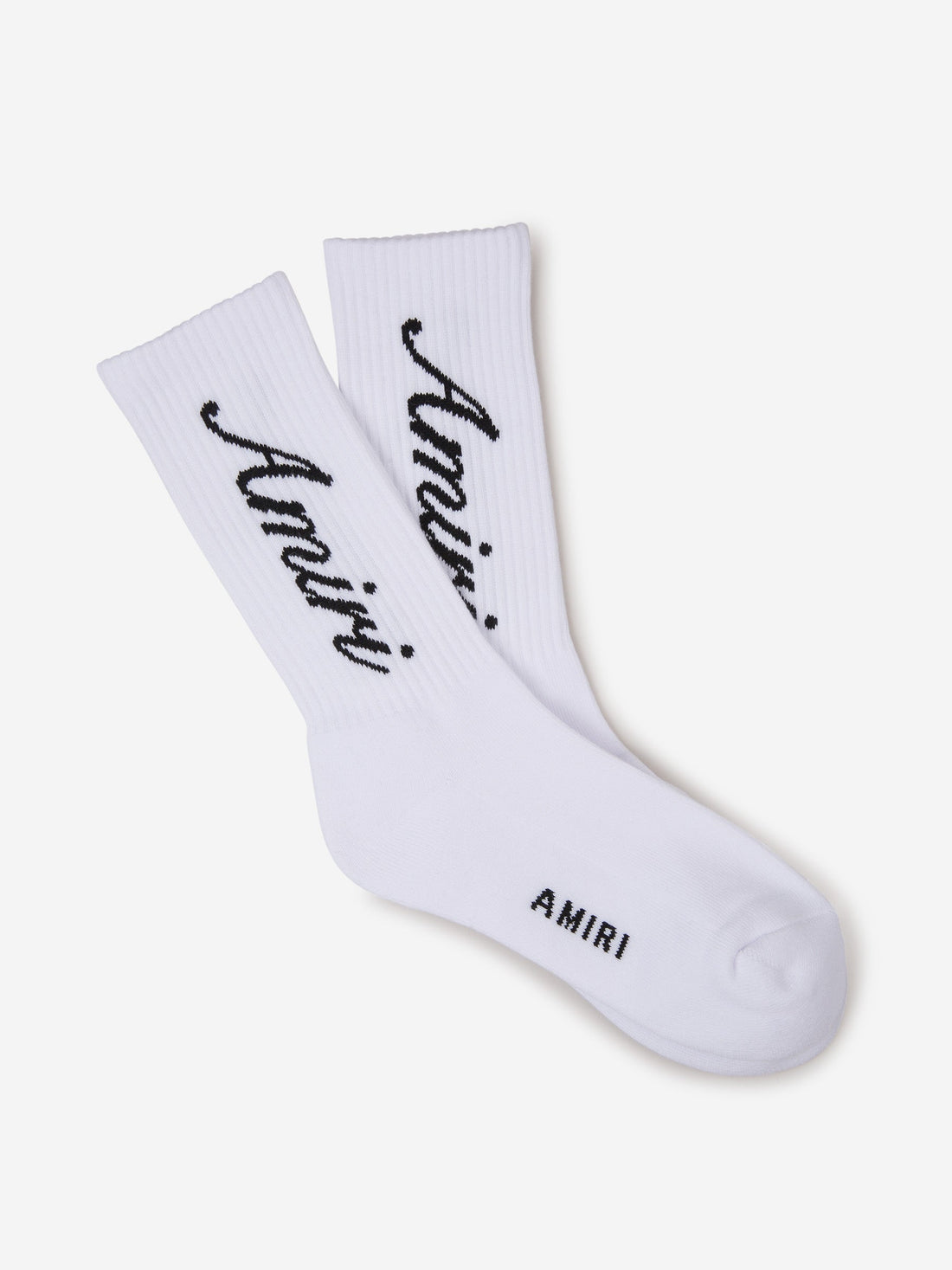 Amiri Calcetines Jacquard Logo color Blanco sku 642-000450 02 - Foto 1