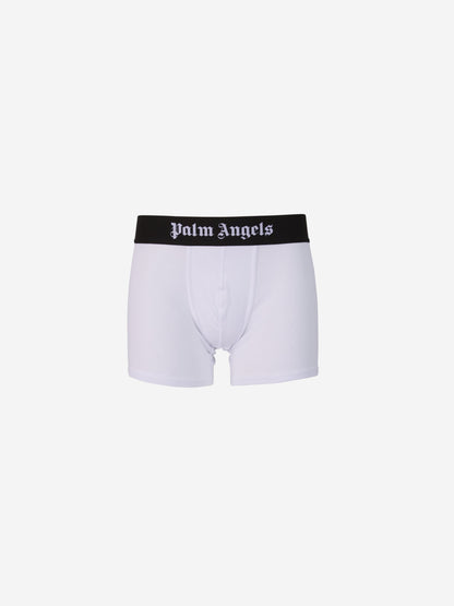 Palm Angels Boxers Pack De Tres color Blanco sku 652-000088 01 - Foto 3