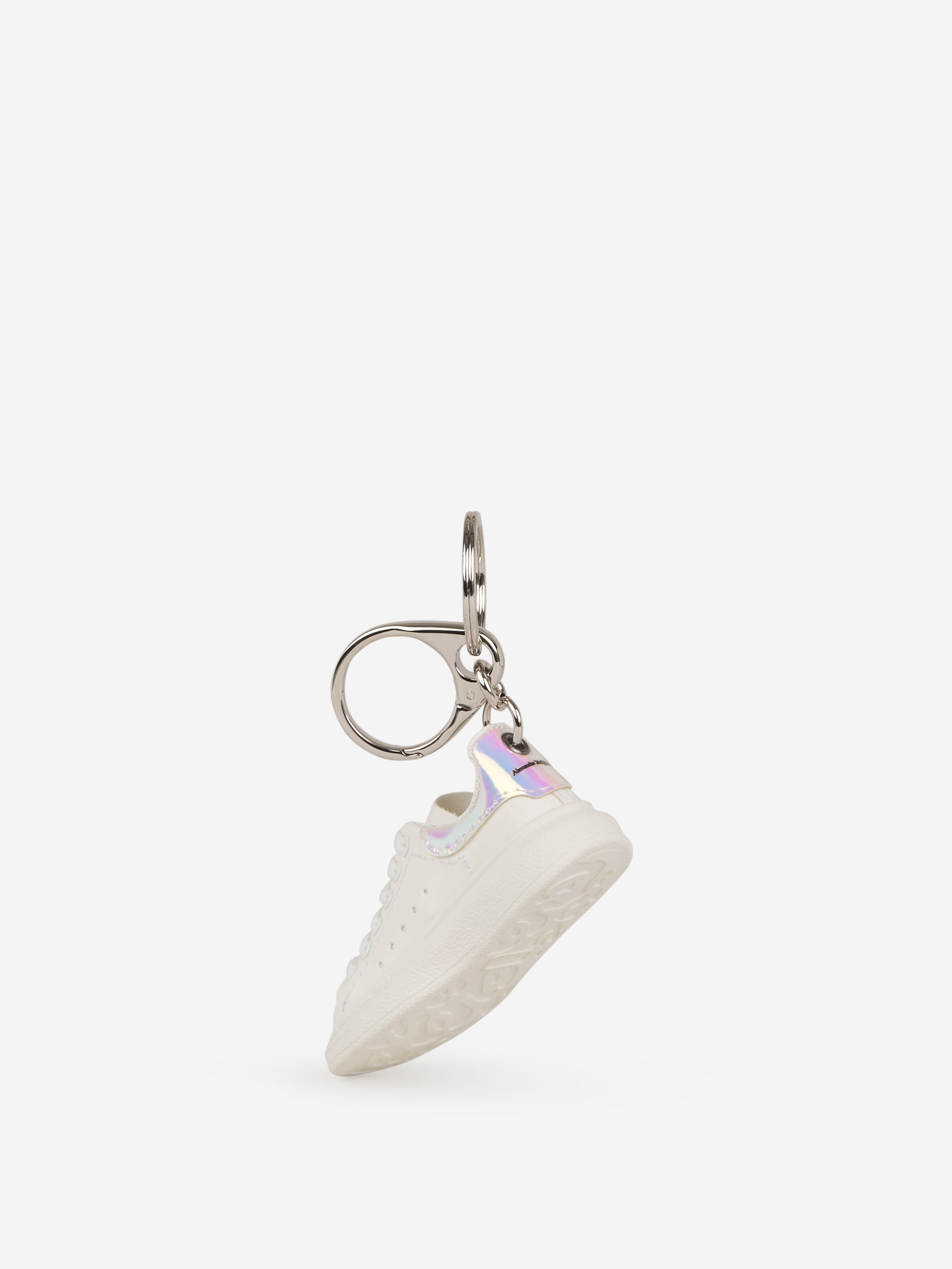 Outlet online Alexander McQueen Hombre Llavero Sneakers Oversized color Blanco sku 681-000034 01 - Foto 2