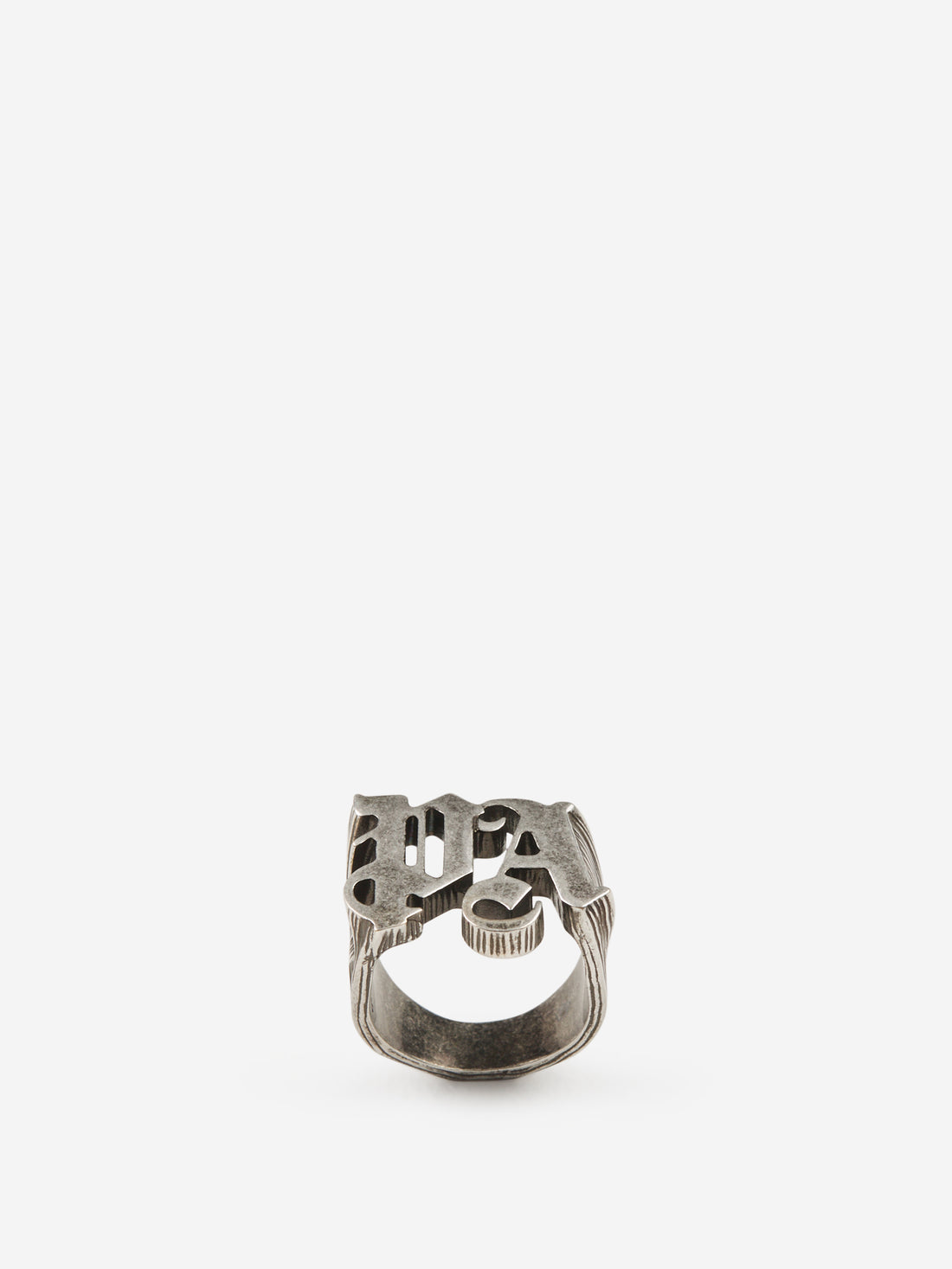 Palm Angels Anillo Iniciales Logo color Plateado sku 682-000453 01 - Foto 1
