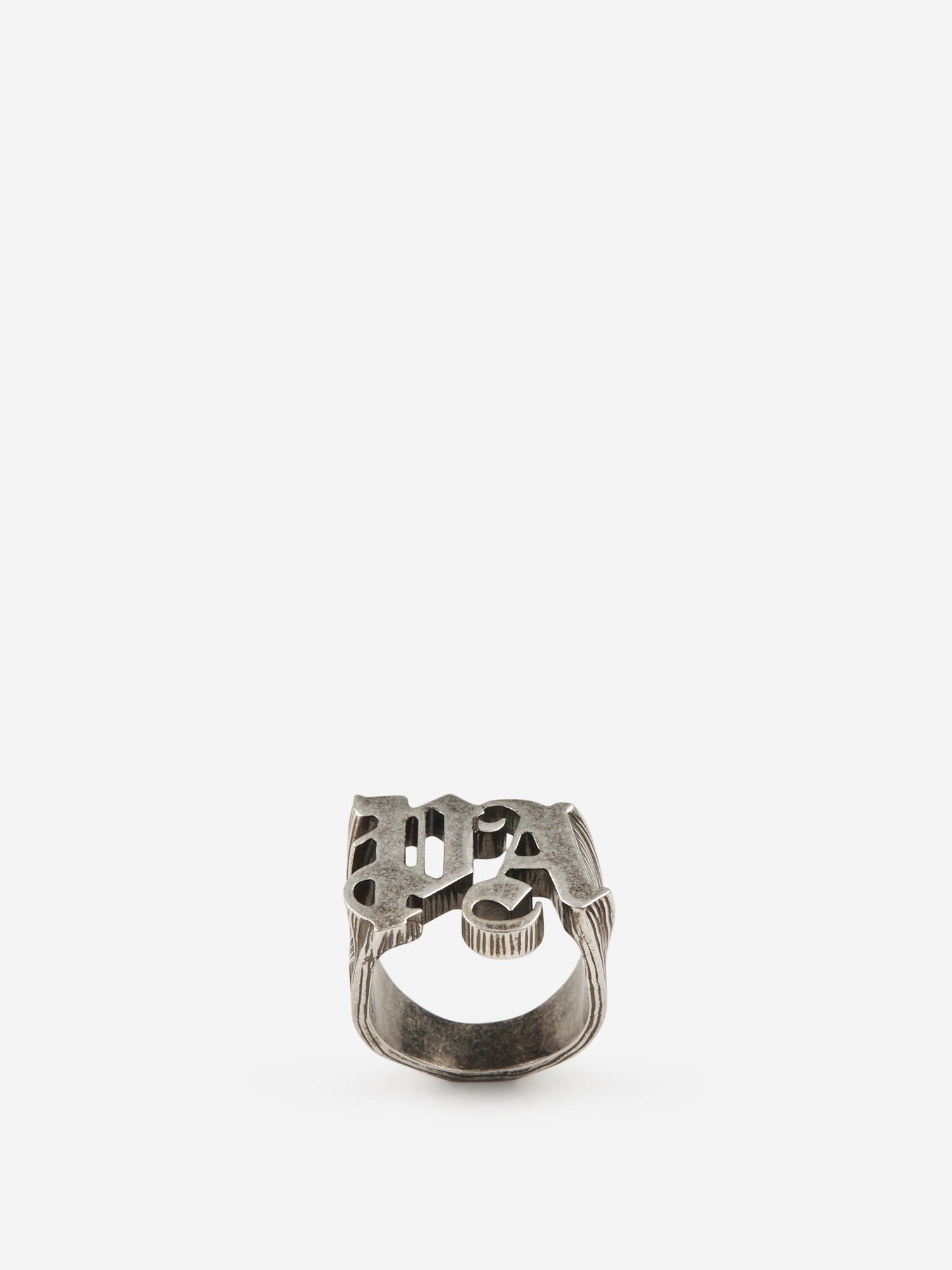 Palm Angels Anillo Iniciales Logo color Plateado sku 682-000453 01 - Foto 1