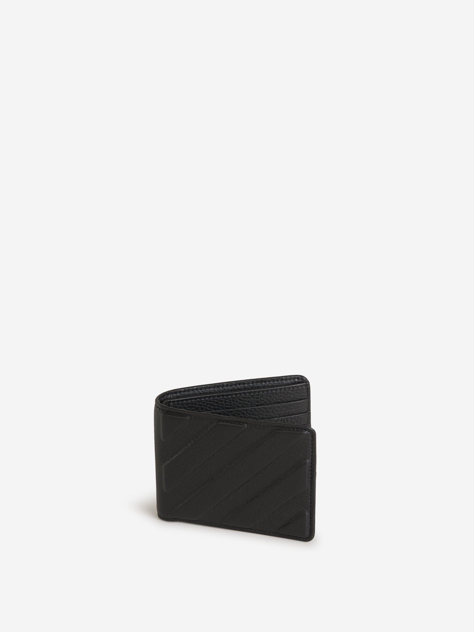 Off-White Cartera Rayas 3D color Negro sku 691-001130 01 - Foto 2