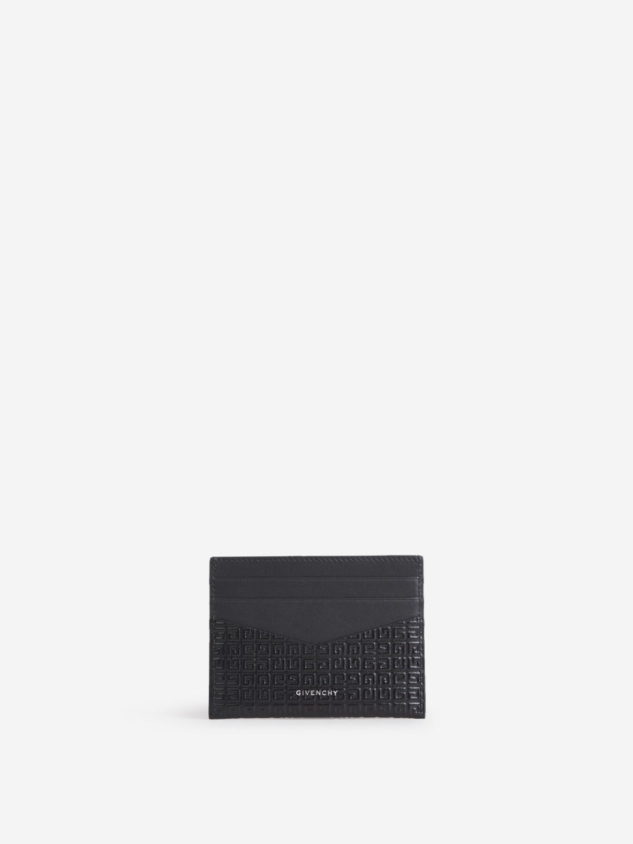 Outlet online Givenchy Hombre Tarjetero Logo Piel color Negro sku 691-001168 01 - Foto 3