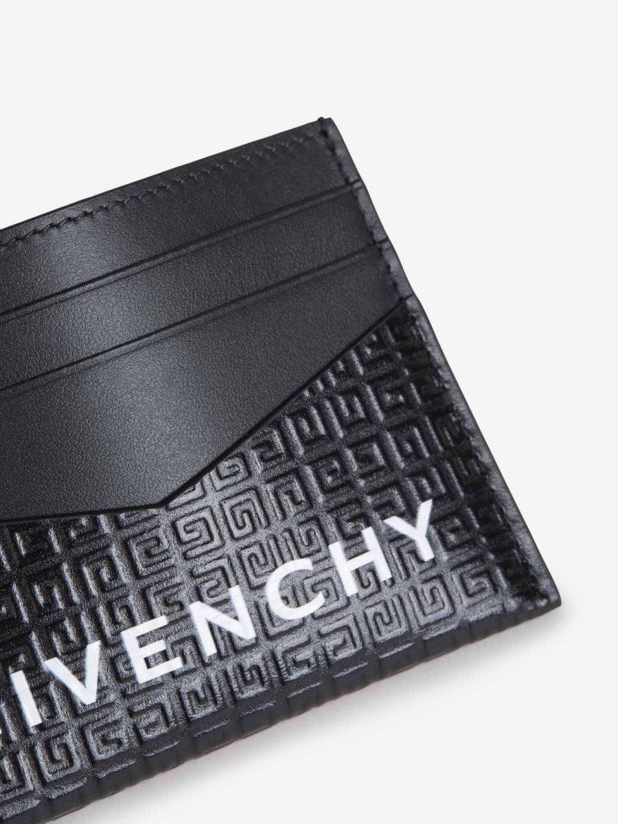 Outlet online Givenchy Hombre Tarjetero Logo Piel color Negro sku 691-001168 01 - Foto 4