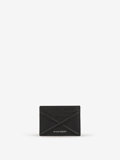 Outlet online Alexander McQueen Hombre Tarjetero Detalle Ribetes color Negro sku 691-001192 01 - Foto 1