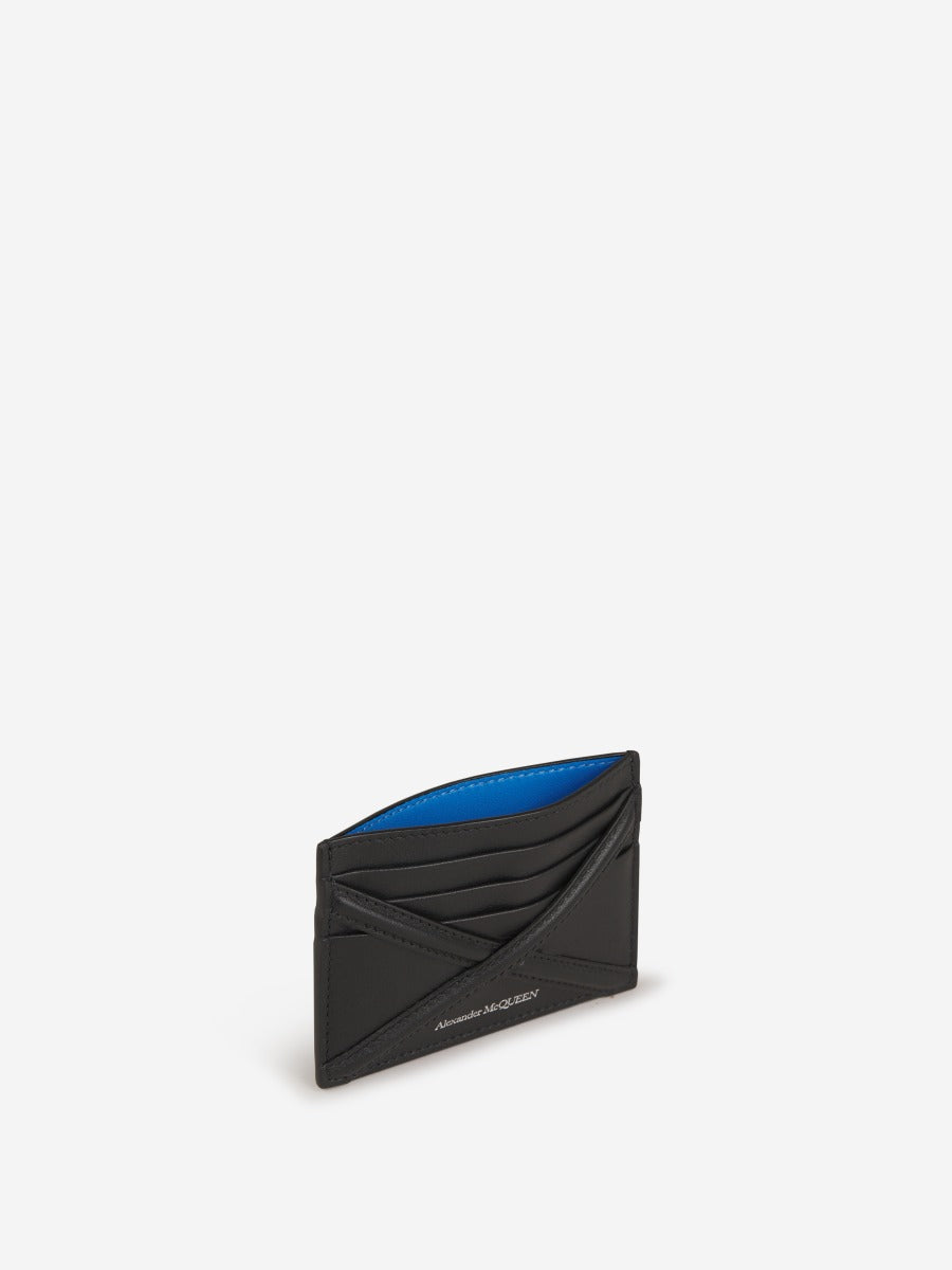 Outlet online Alexander McQueen Hombre Tarjetero Detalle Ribetes color Negro sku 691-001192 01 - Foto 4