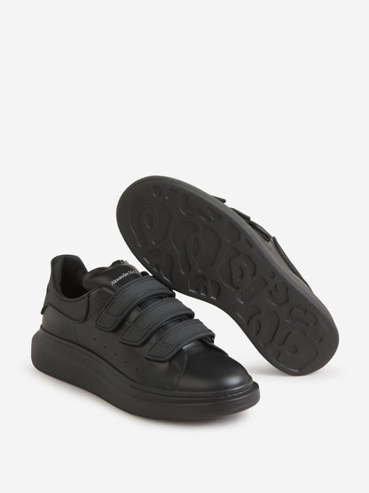 Outlet online Alexander McQueen Hombre Sneakers Larry Piel color Negro sku 616-002635 01 - Foto 4