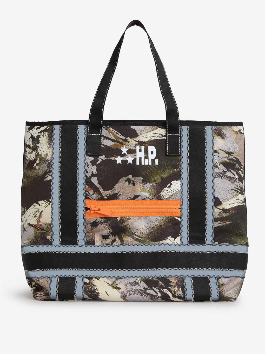 Heron Preston Bolso Shopper Camo color Verde Militar sku 692-001343 01 - Foto 1