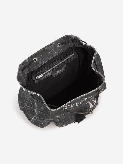 Amiri Mochila Lona Logo color Negro sku 692-001411 01 - Foto 4