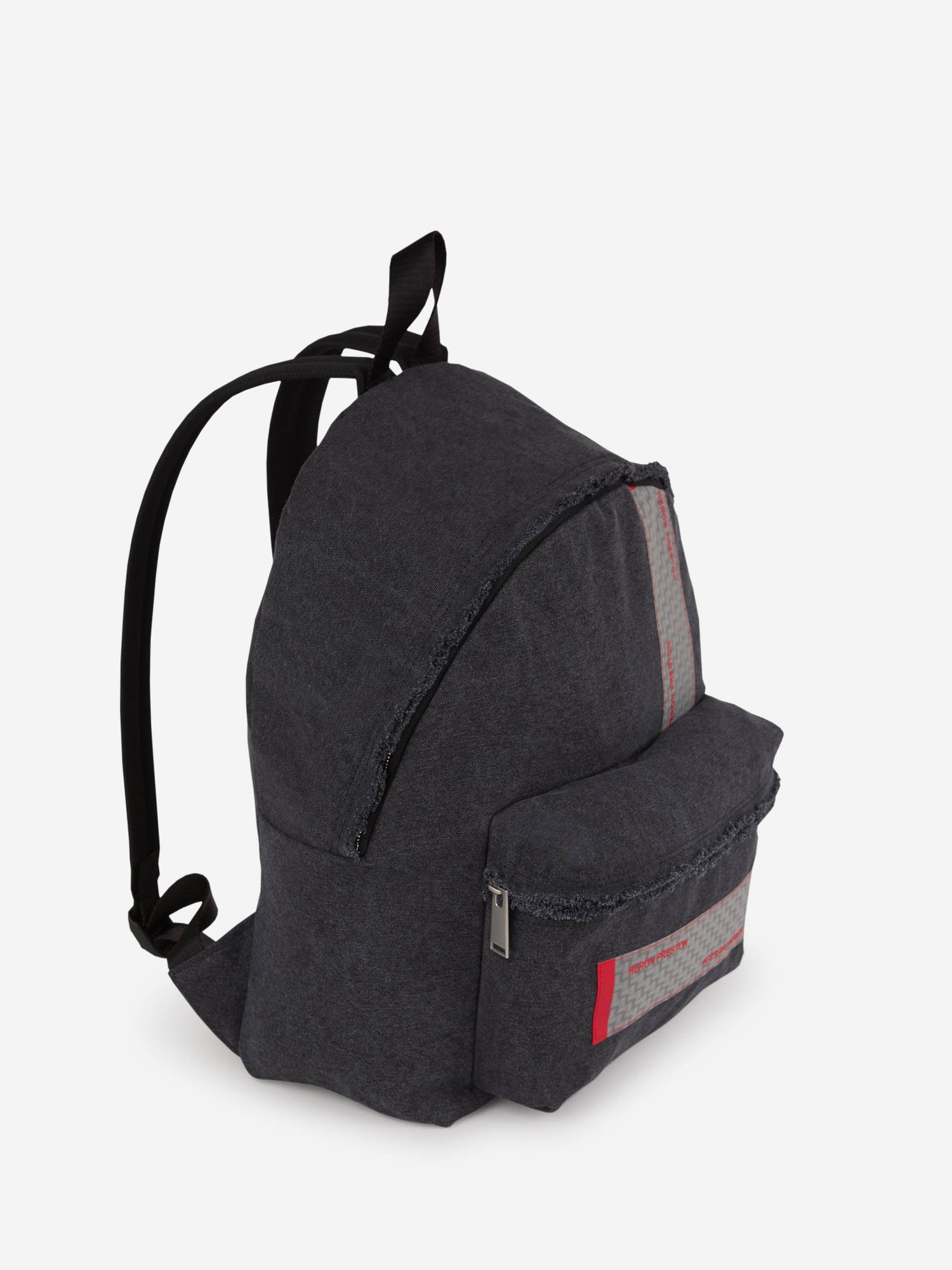 Heron Preston Mochila Deshilachada Parches color Negro sku 692-001430 01 - Foto 2