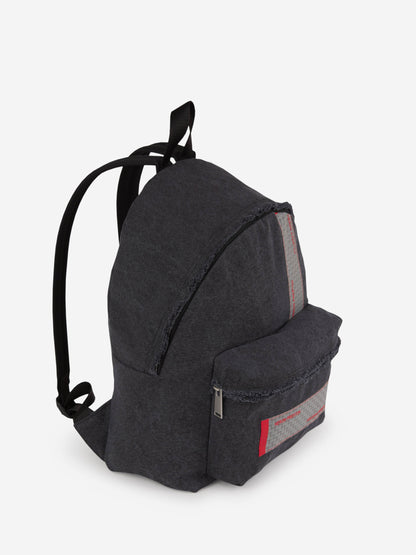 Heron Preston Mochila Deshilachada Parches color Negro sku 692-001430 01 - Foto 2