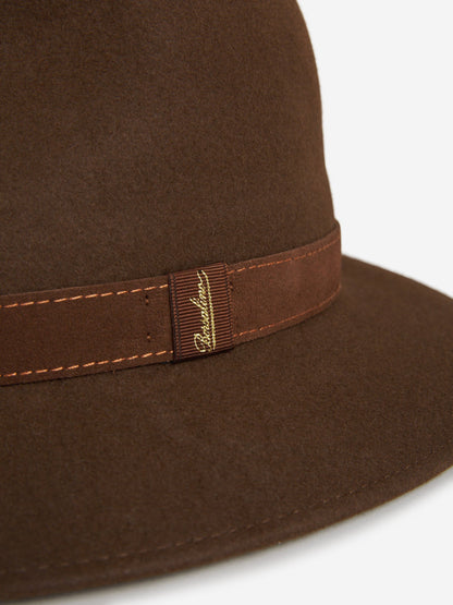 Outlet online Borsalino Hombre Sombrero Alessandria Fieltro color Marron sku 695-000760 01 - Foto 4