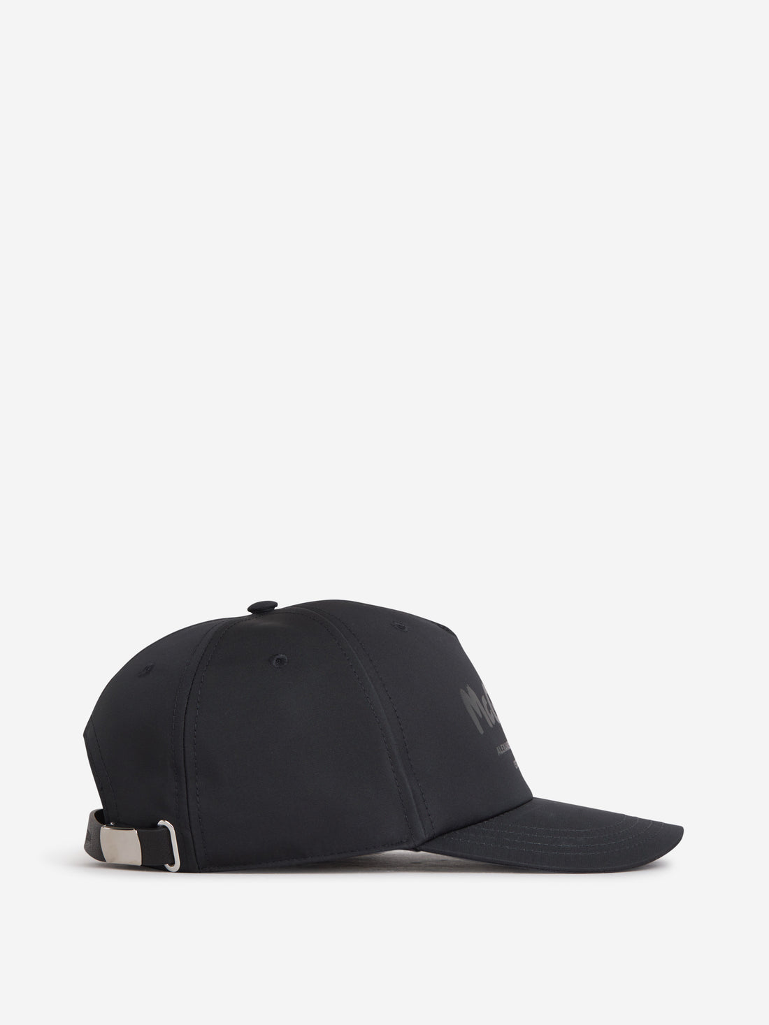 Alexander McQueen Gorra Béisbol Logo color Negro sku 695-000908 02 - Foto 2