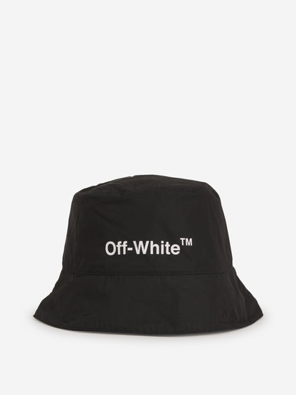 Off-White Sombrero Pescador Plegable Helvet color Negro sku 695-000979 00 - Foto 1