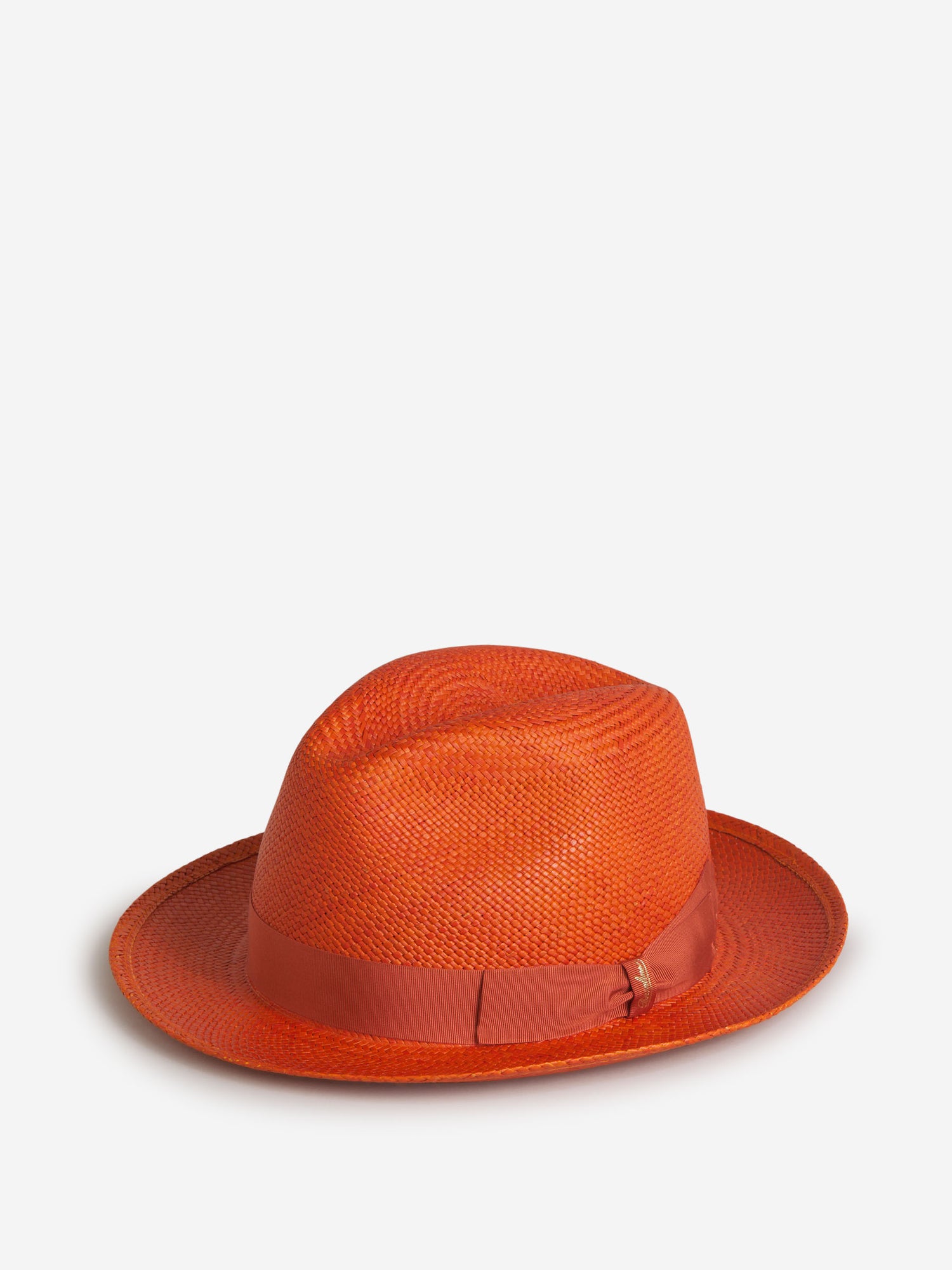 Outlet online Borsalino Hombre Sombrero Miglia Panamá color Naranja sku 695-001111 01 - Foto 1