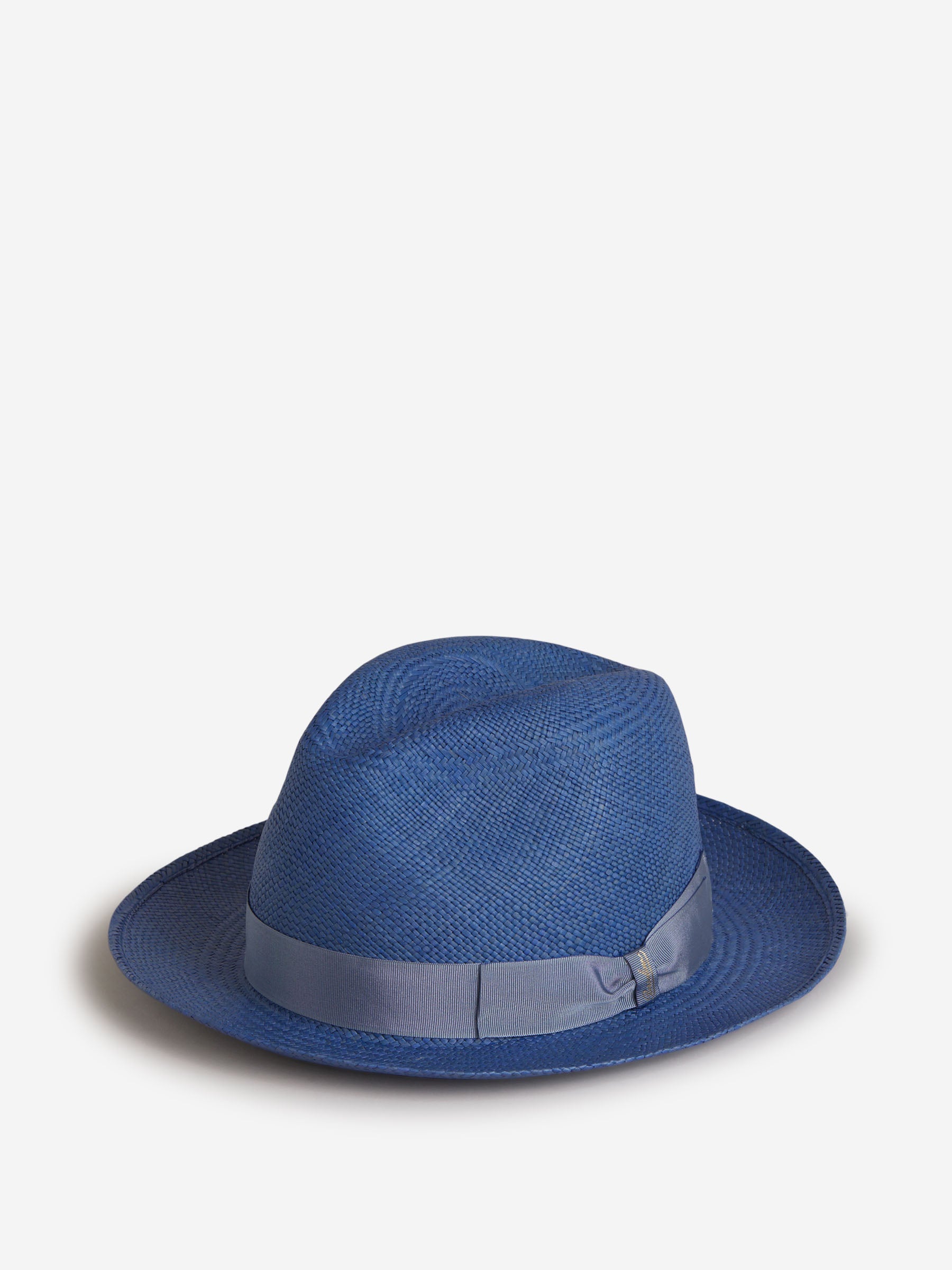 Outlet online Borsalino Hombre Sombrero Miglia Panamá color Azul Denim sku 695-001111 02 - Foto 1