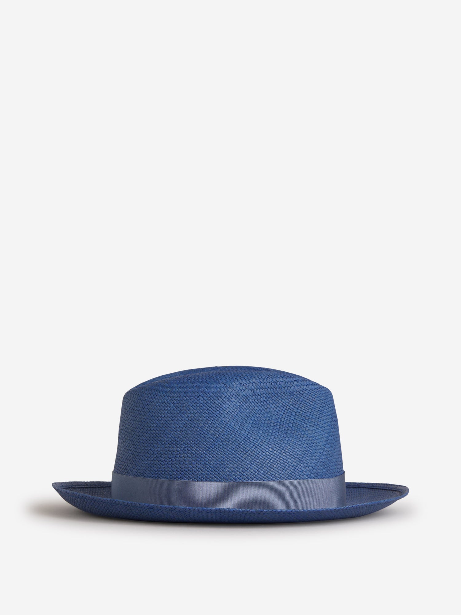 Outlet online Borsalino Hombre Sombrero Miglia Panamá color Azul Denim sku 695-001111 02 - Foto 2