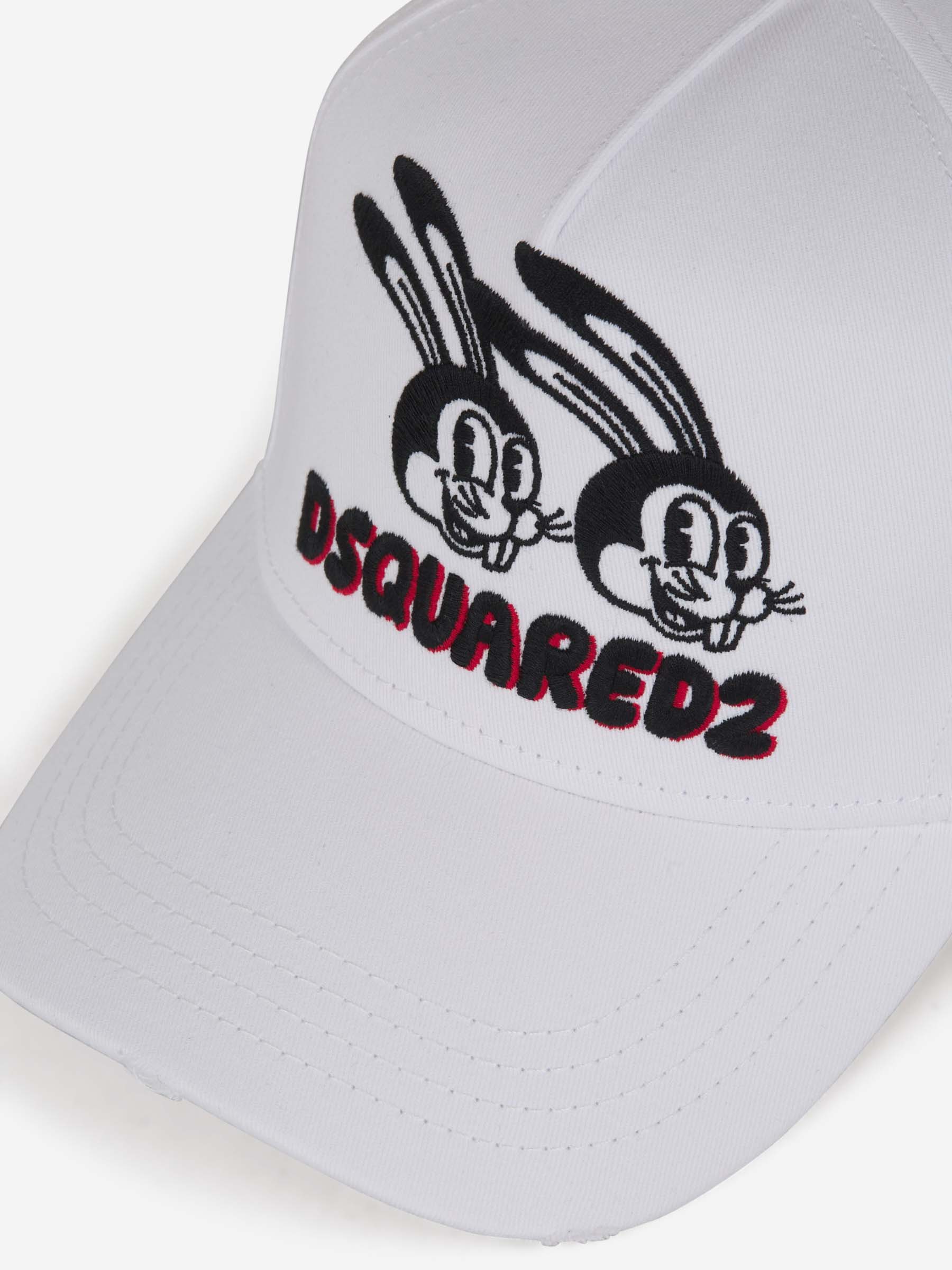 Dsquared2 Gorra Béisbol Rabbit color Blanco sku 695-001186 01 - Foto 4
