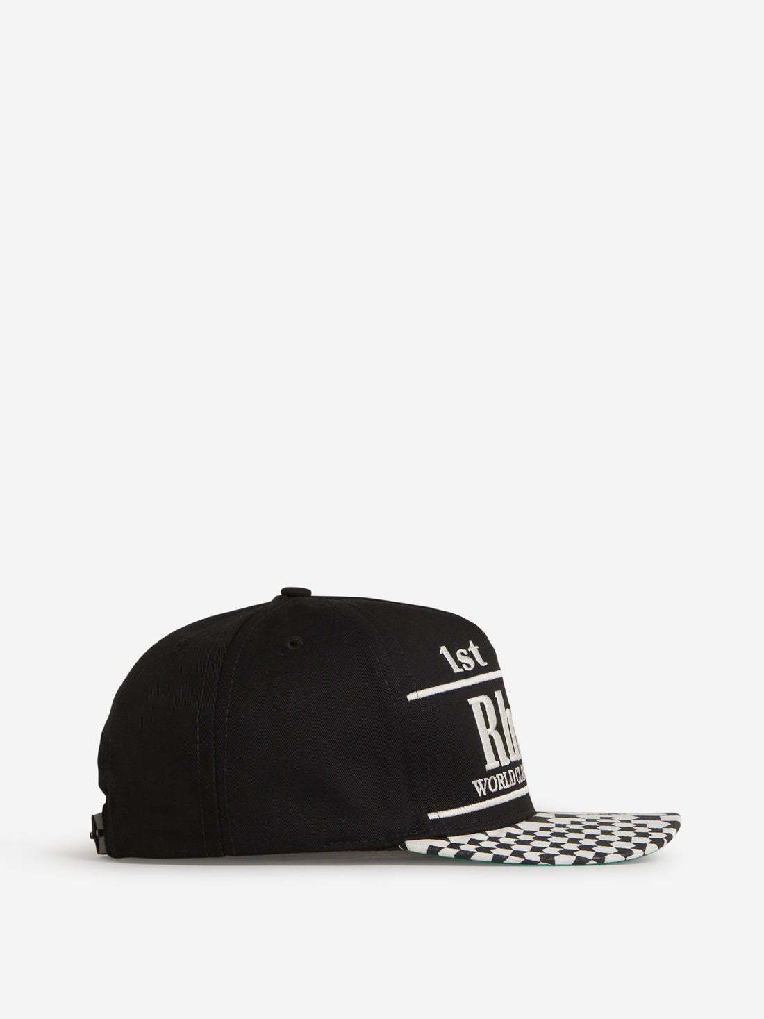 Rhude Gorra Logo Bordado color Negro sku 695-001205 00 - Foto 2
