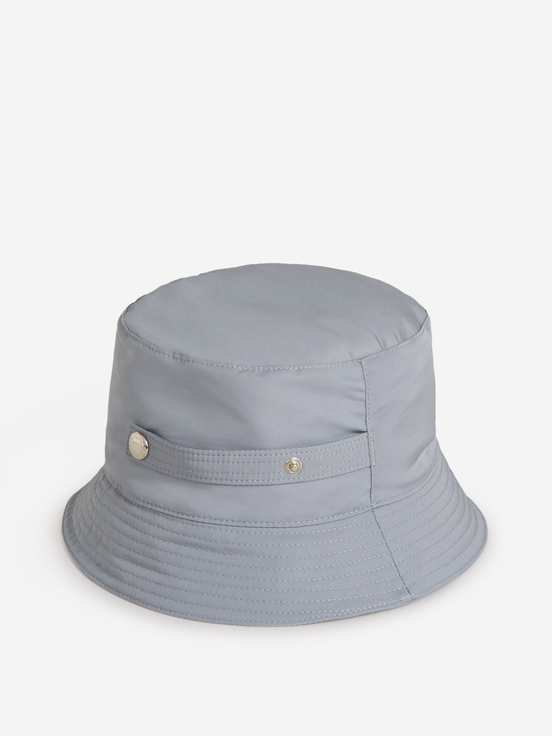 Alexander McQueen Sombrero Pescador Logo Graffiti color Azul Cielo sku 695-001218 01 - Foto 3