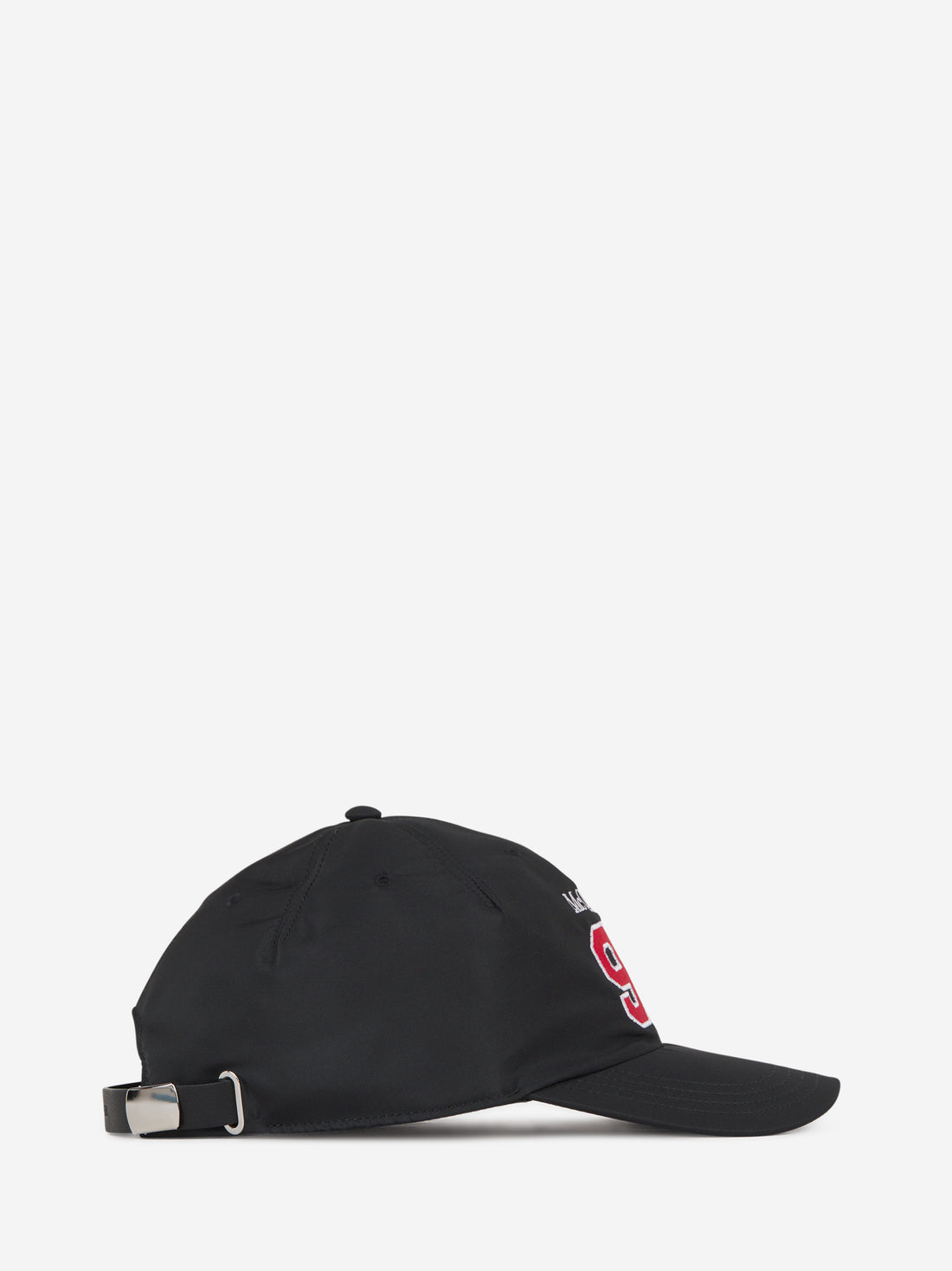 Alexander McQueen Gorra Logo Bordado color Negro sku 695-001221 01 - Foto 2