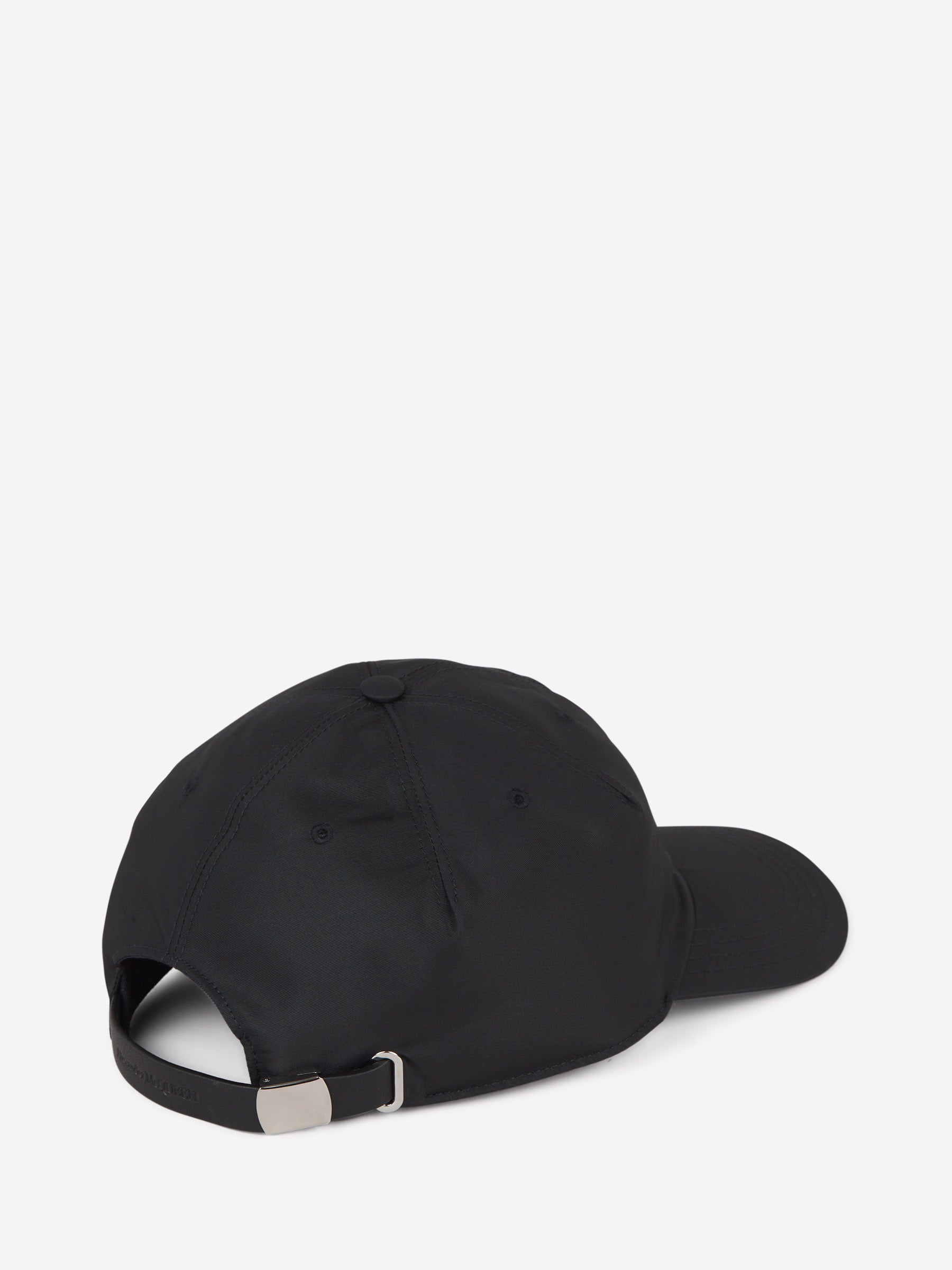 Alexander McQueen Gorra Logo Bordado color Negro sku 695-001221 01 - Foto 3