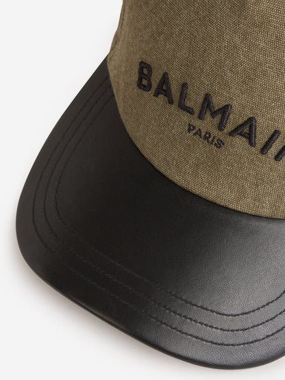 Balmain Gorra Contraste Logo color Topo sku 695-001250 01 - Foto 4