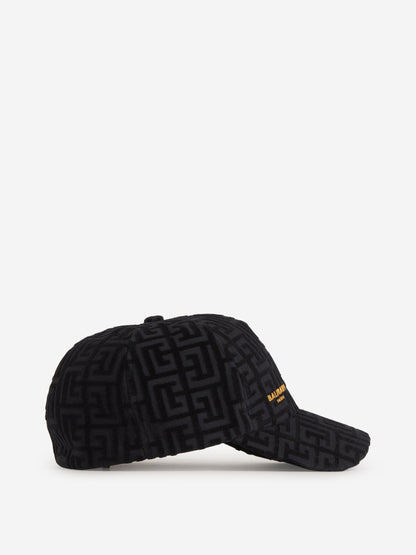 Balmain Gorra Béisbol Monograma color Azul Marino sku 695-001253 01 - Foto 2