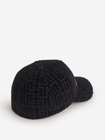 Balmain Gorra Béisbol Monograma color Azul Marino sku 695-001253 01 - Foto 3