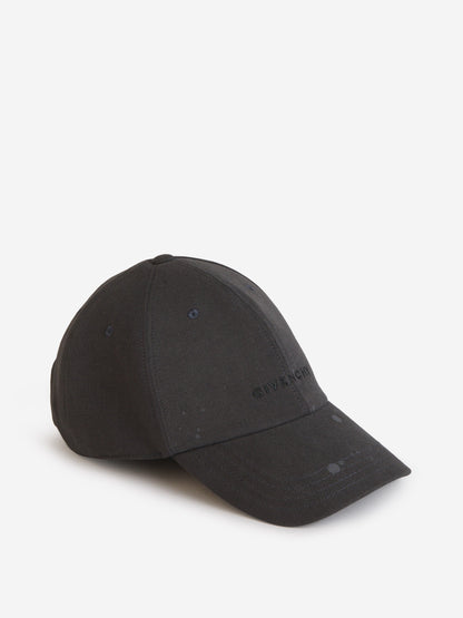Givenchy Gorra Algodón Logo color Gris Oscuro sku 695-001261 01 - Foto 1